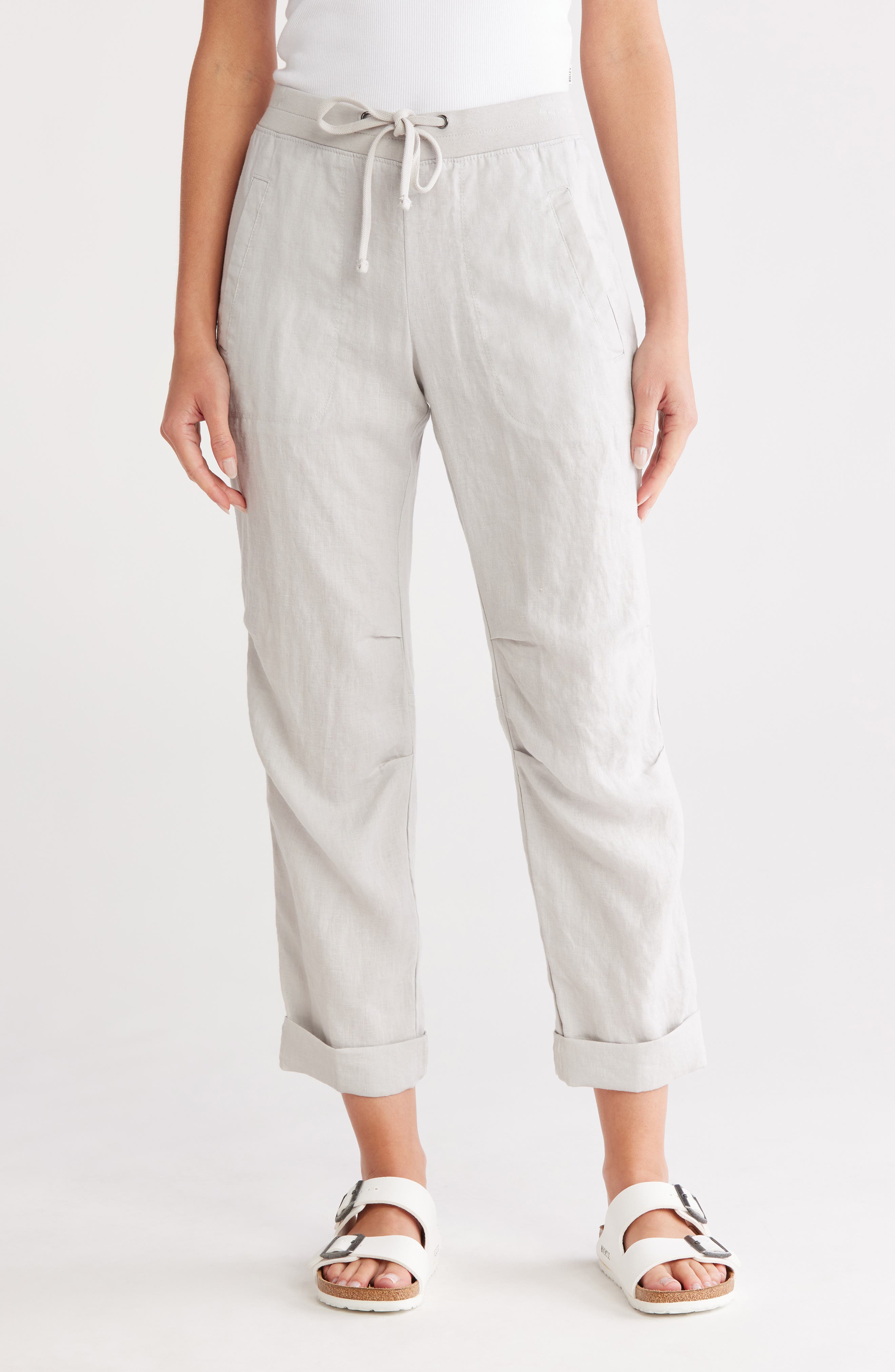 James Perse Linen Utility Pants