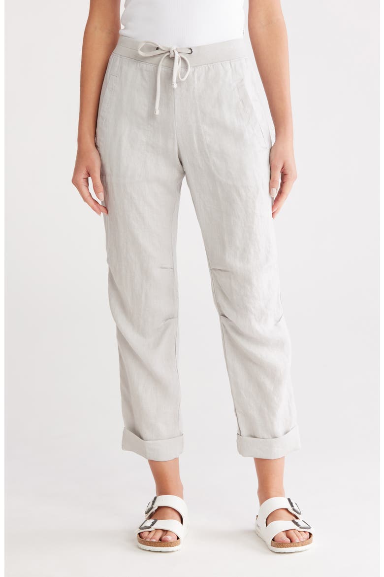 Linen Utility Pants, Main, color, SALT
