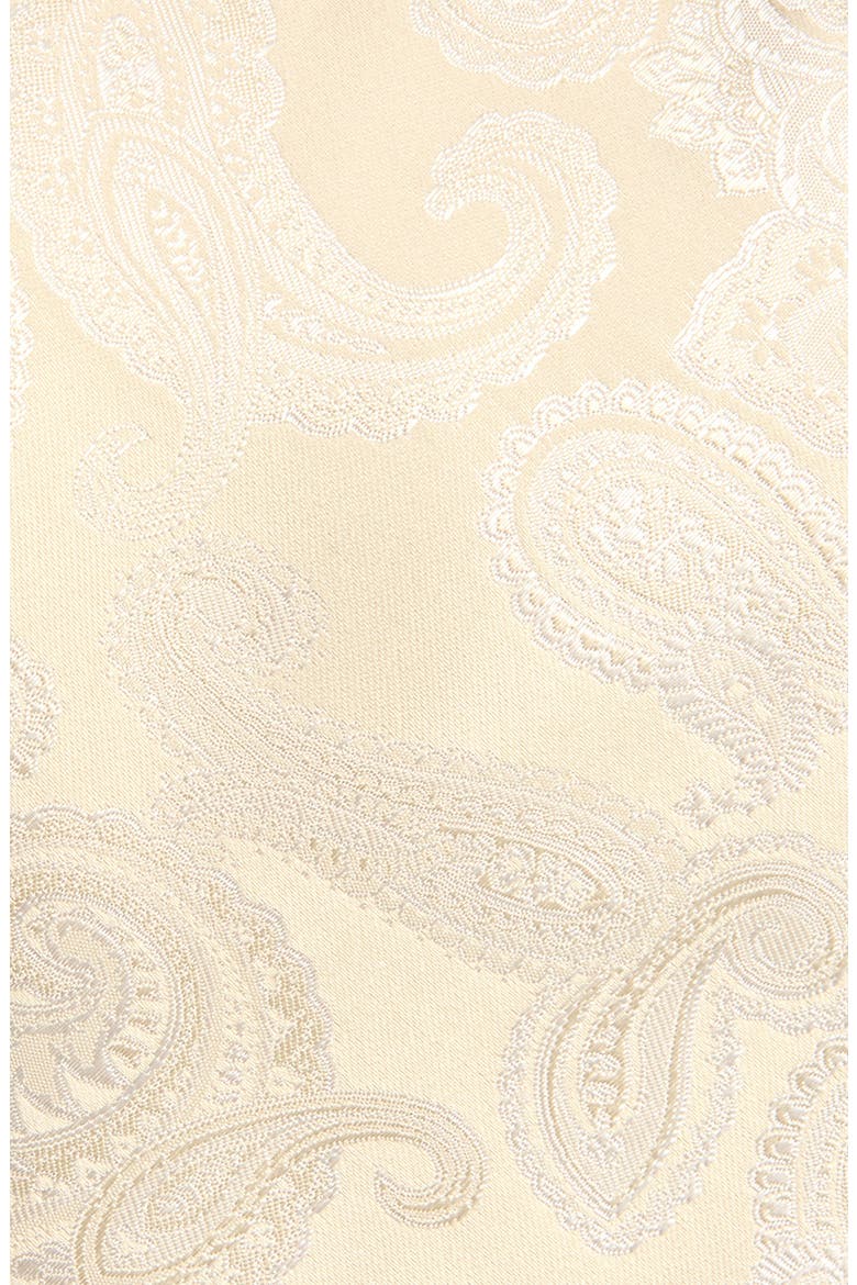 Paisley Silk Tie, Alternate, color, NATURAL