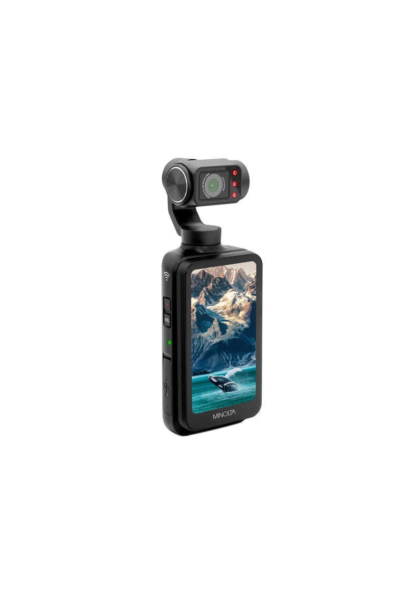 5K Ultra HD 3-Axis Motorized Gimbal Camcorder, Alternate, color, Black