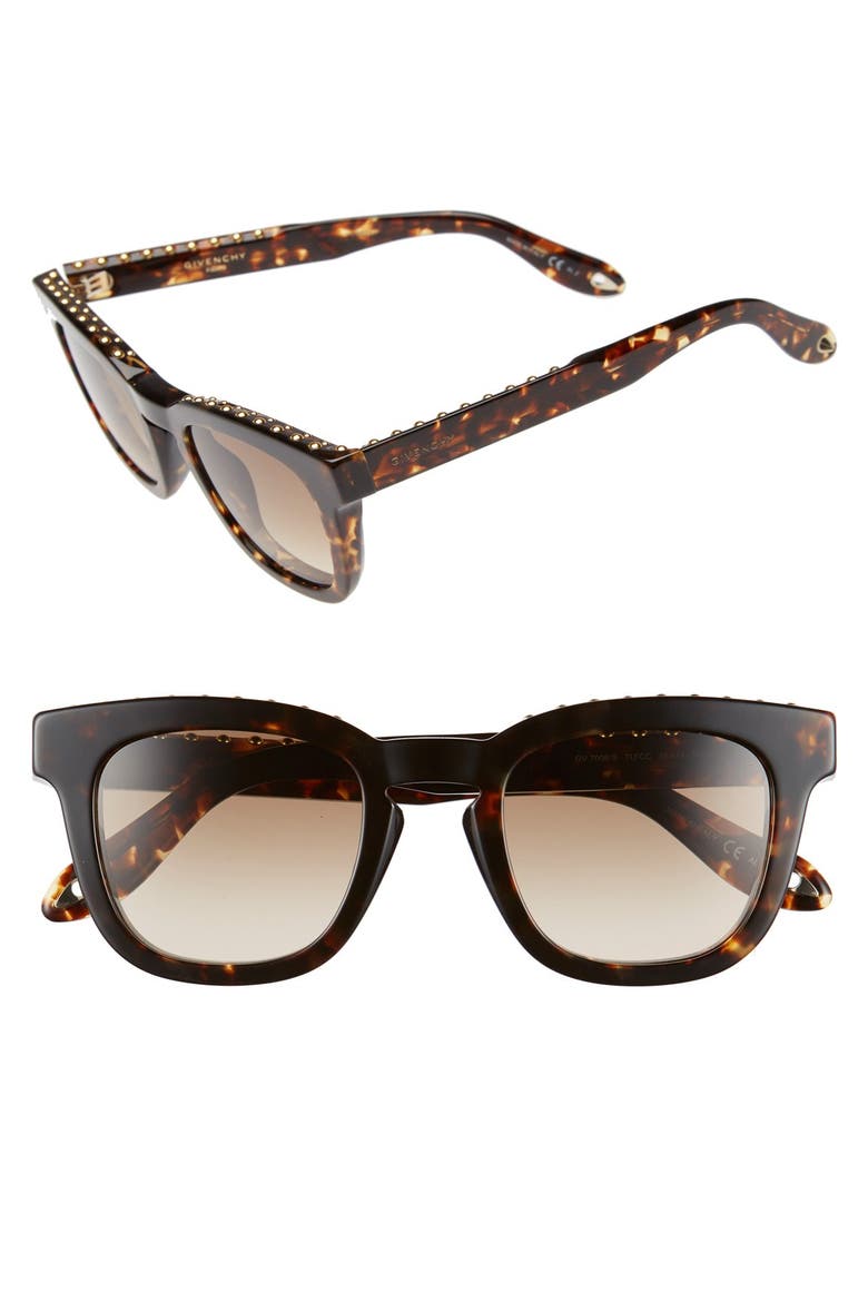 48mm Sunglasses, Main, color, HAVANA