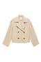 Crop Trench Coat