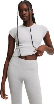 COTTON ON BODY Women's Active Curved Hem Baby Tee
