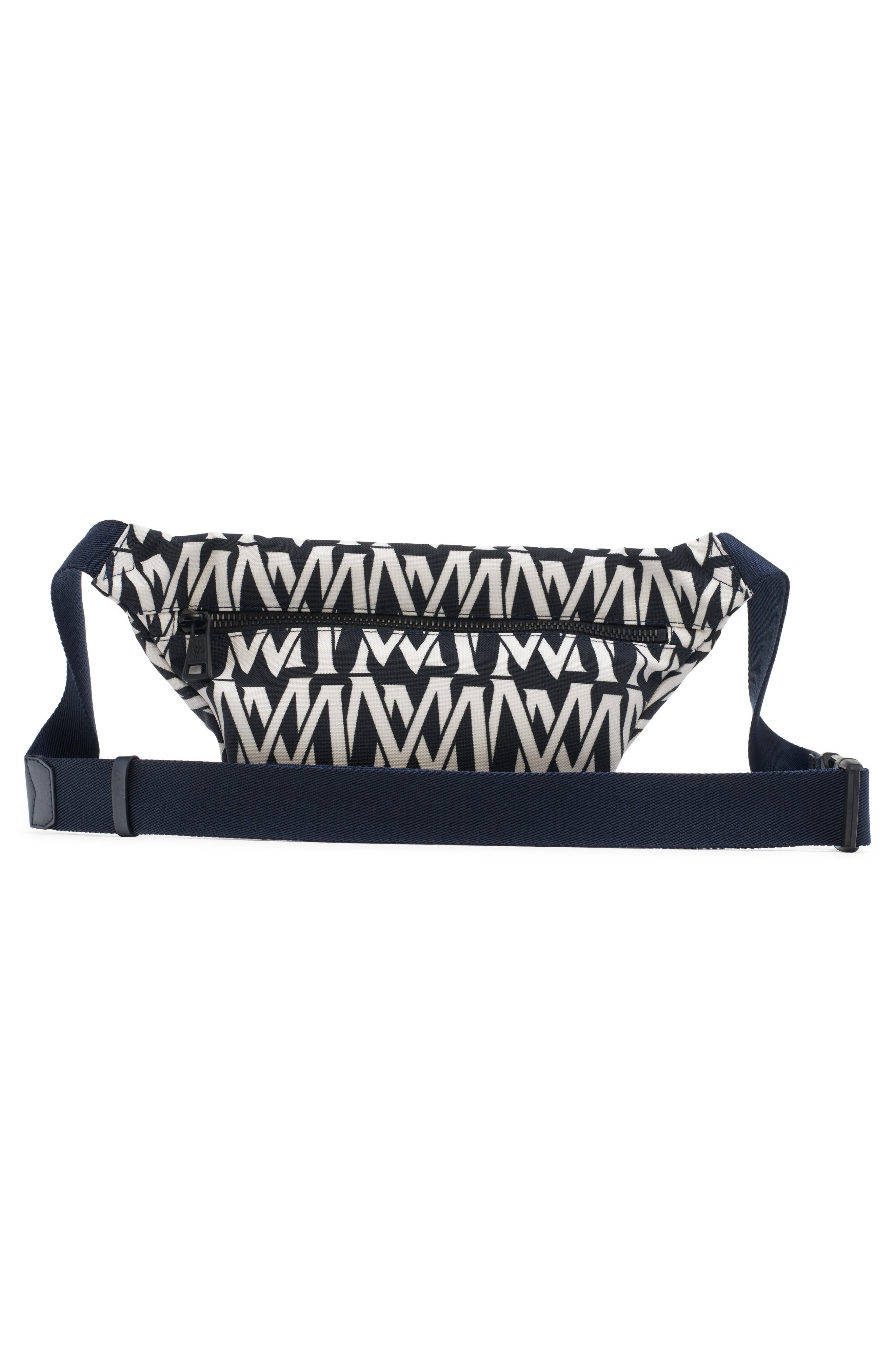 Moncler Durance Logo Print Belt Bag, Alternate, color, 