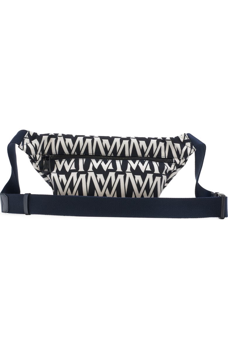 Moncler Durance Logo Print Belt Bag, Alternate, color,