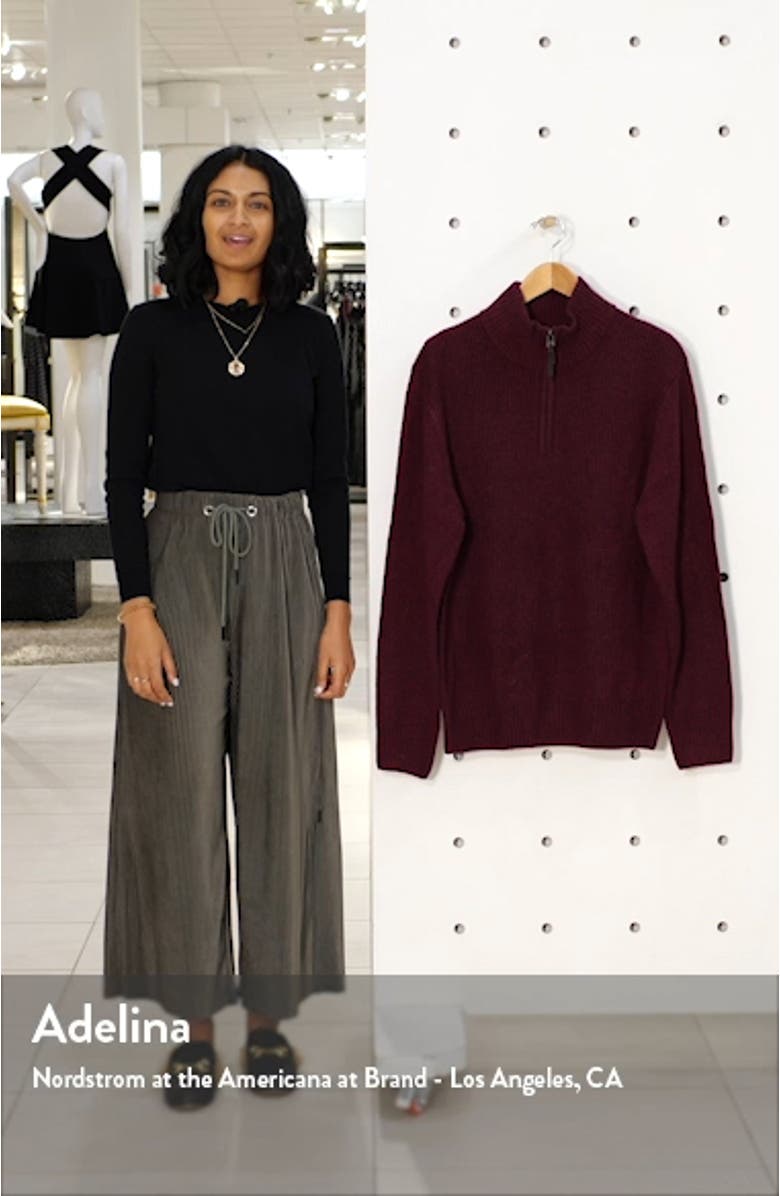 Charlestown Quarter Zip Sweater, sales video thumbnail