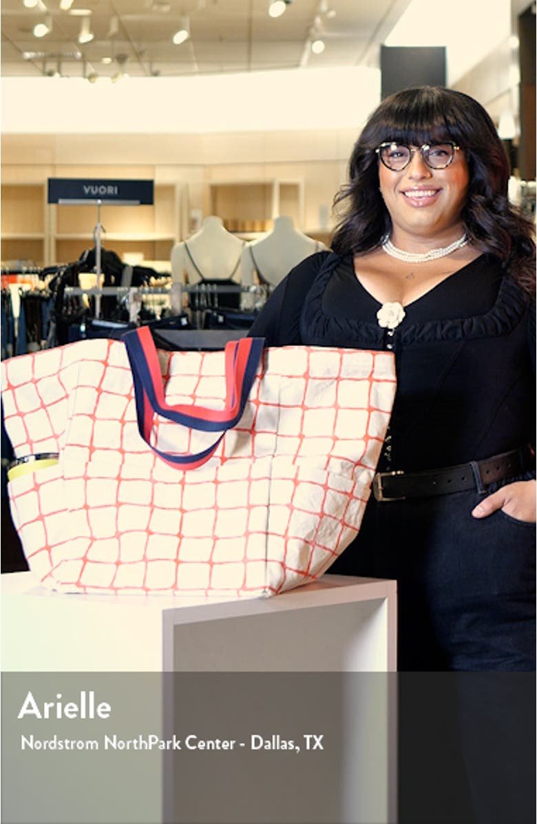 Giant Marine Cotton Canvas Tote, sales video thumbnail