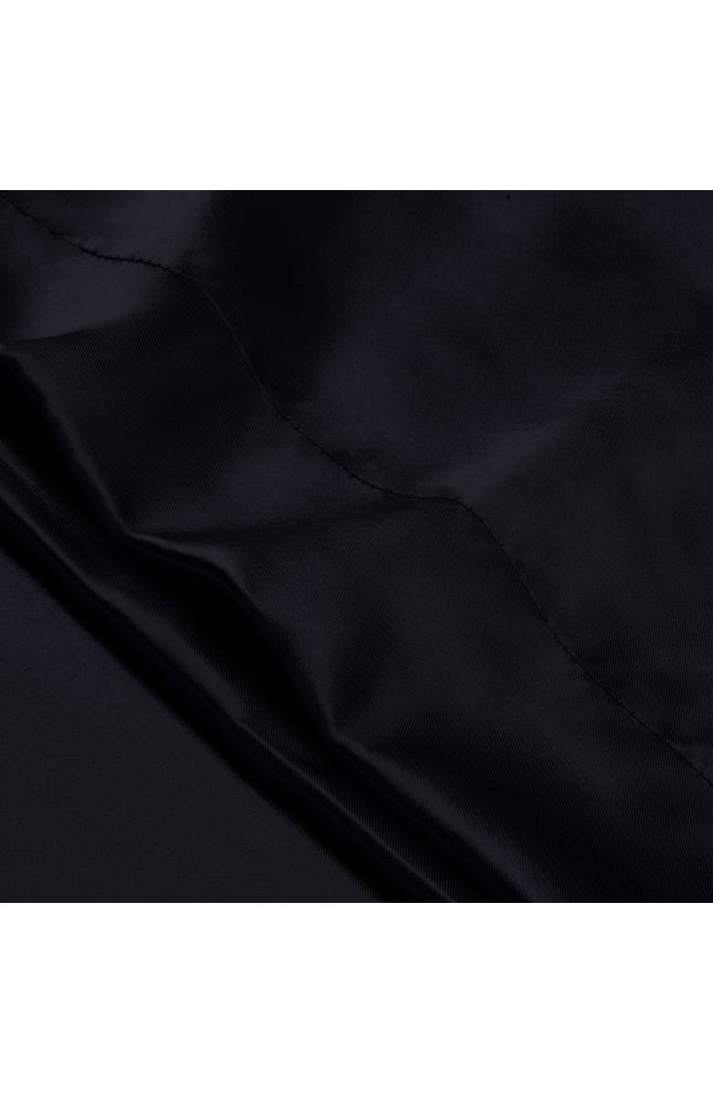 Bare Home 19 Momme 100% Mulberry Silk Pillowcase - Envelope Closure, Alternate, color, Black