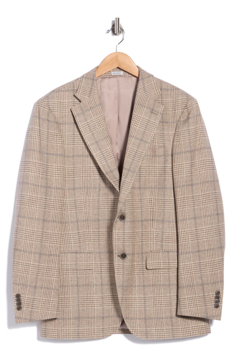 Flynn Wool & Cashmere Sport Coat, Main, color, BLUE