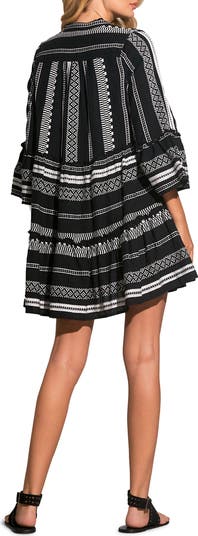 Cotton Cover-Up Babydoll Minidress