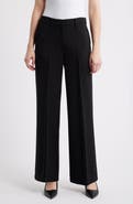 Elie Tahari The Saddy Inverted Pleat Wide Leg Pants