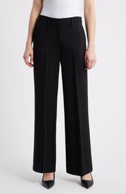 Elie Tahari The Saddy Inverted Pleat Wide Leg Pants