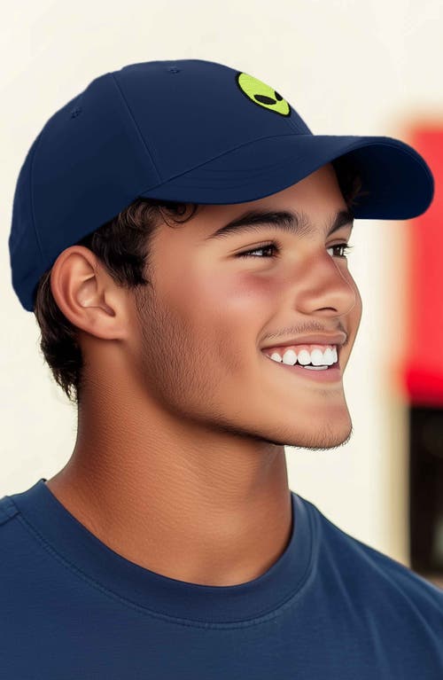 Dalix Alien Dad Cap In Navy Blue