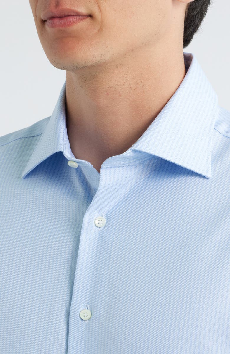 Canali Regular Fit Dress Shirt, Alternate, color, Light Blue