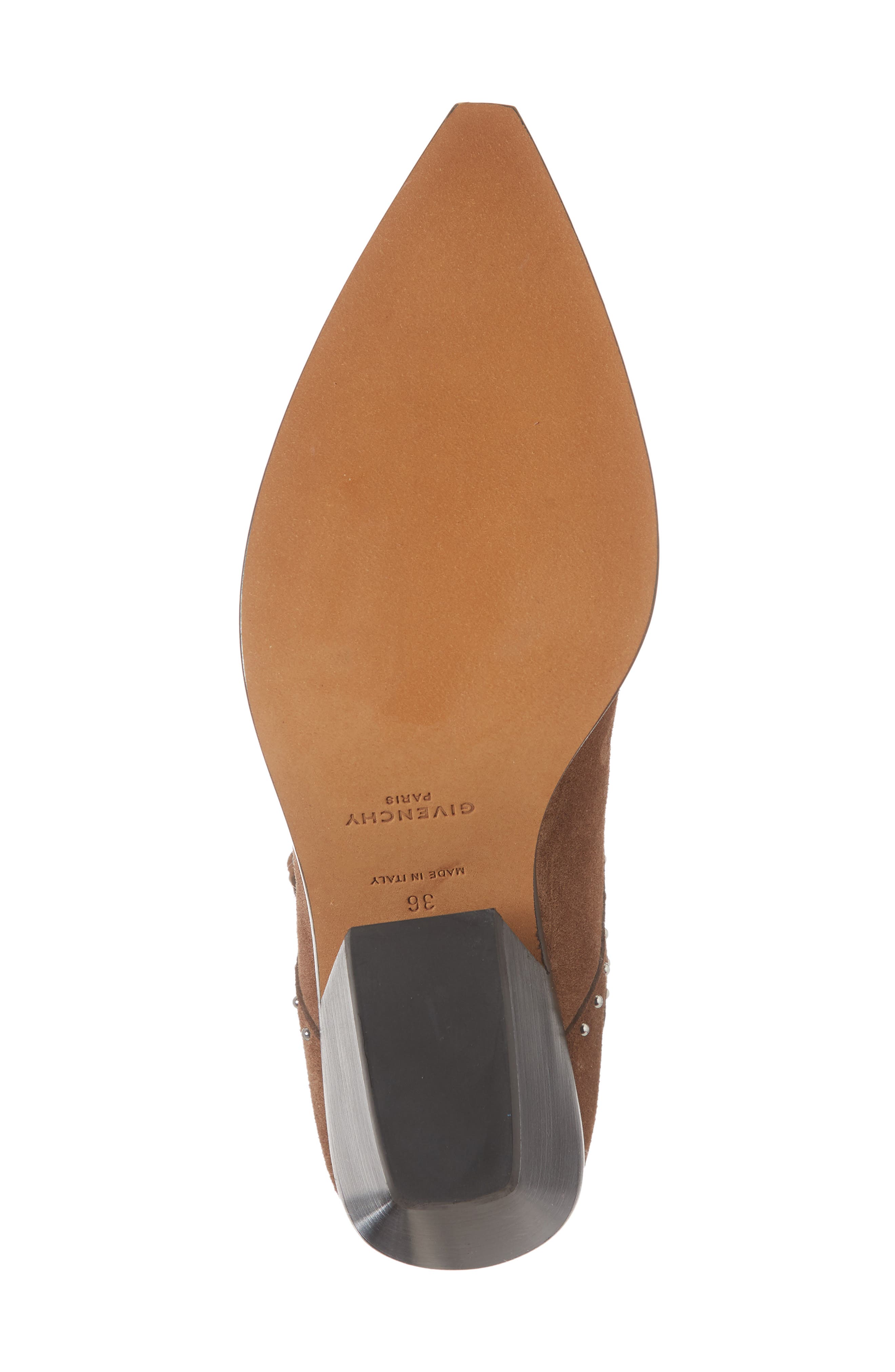 Givenchy Elegant Studs Pointy Toe Boot, Alternate, color, 