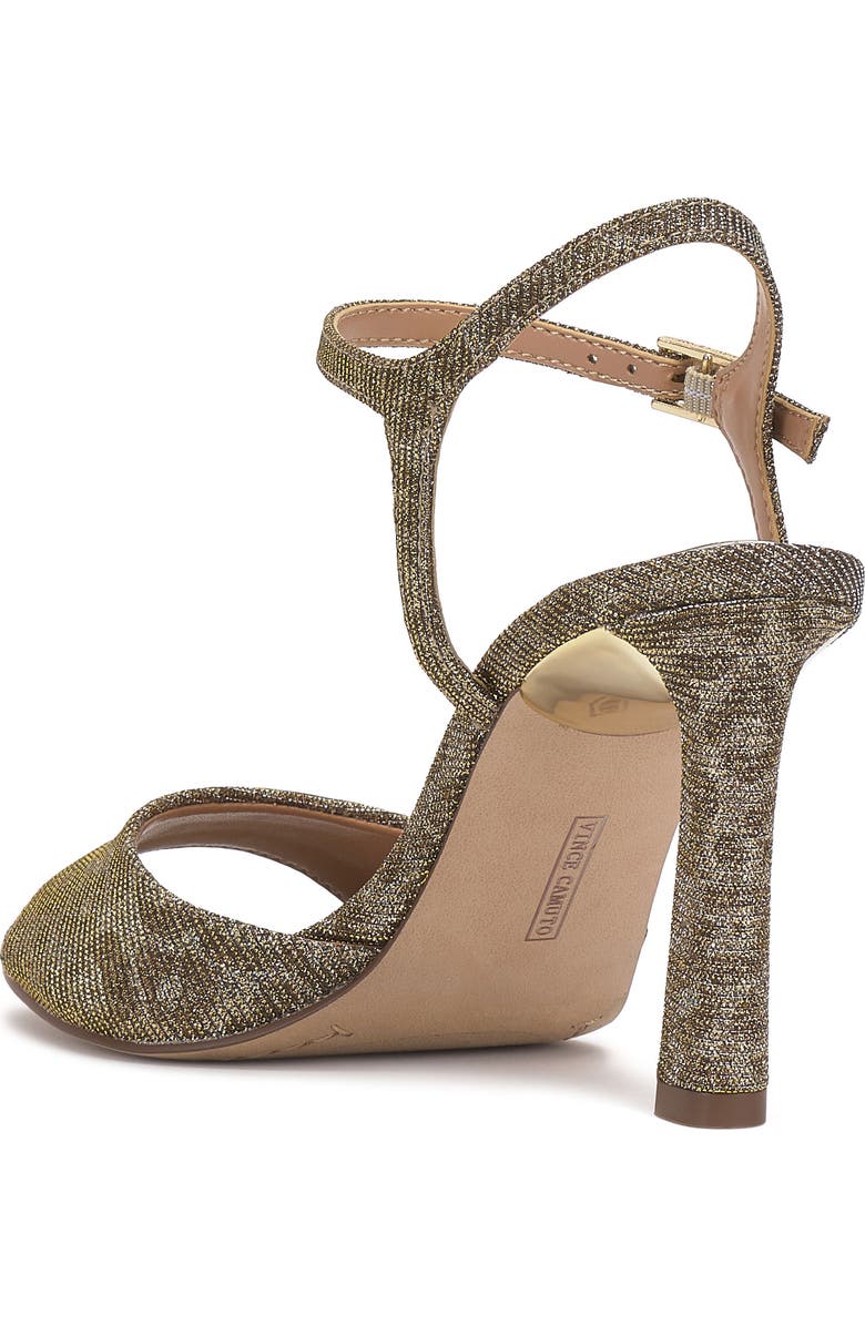 Vince Camuto Lilah Ankle Strap Sandal, Alternate, color, Light Bronze