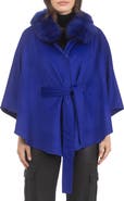 GORSKI Wool Belted Cape
