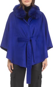 GORSKI Wool Belted Cape