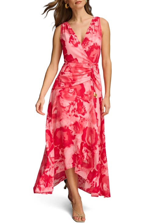 Womens Wrap Midi Dresses Nordstrom