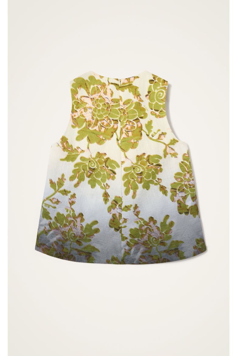 La Scala Top, Alternate, color, Oasis Ombrée Placée B Green