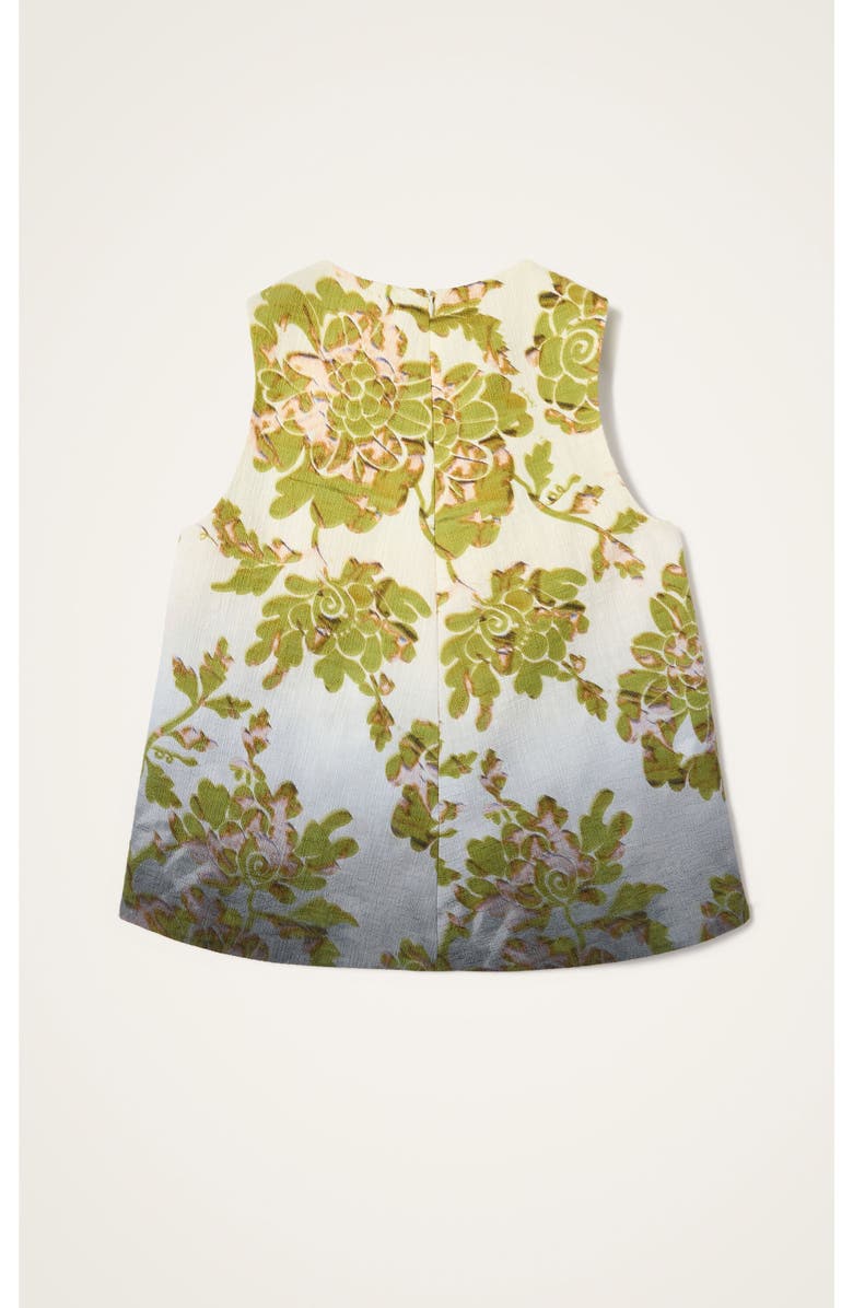La DoubleJ La Scala Top, Alternate, color, Oasis Ombrée Placée B Green