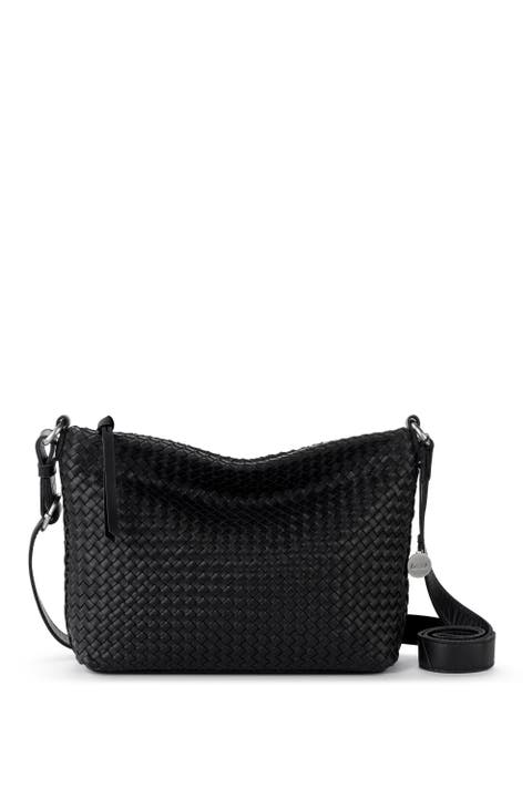 Melrose Crossbody Woven Leather Bag