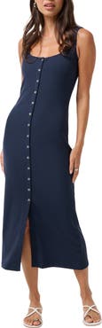 TravisMathew Cloud Rib Sleeveless Maxi Sundress