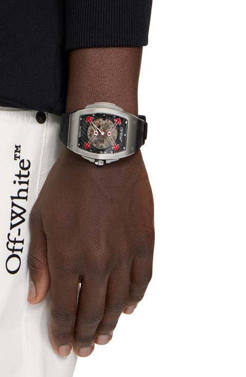 Beat Skeleton Dial Automatic Watch, 44mm x 51.5mm