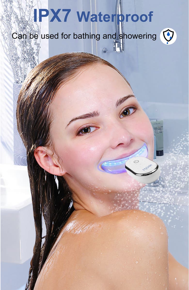 MySmile 35% CP Teeth Whitening Kit Enhanced Teeth Whitener, 4 Pc Teeth Whitening Pen, 24 Treatments, Alternate, color, Silver