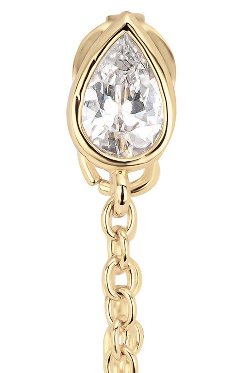 ATHRA LUXE The Marquise Duo Chain Drop Earrings, Alternate, color, 