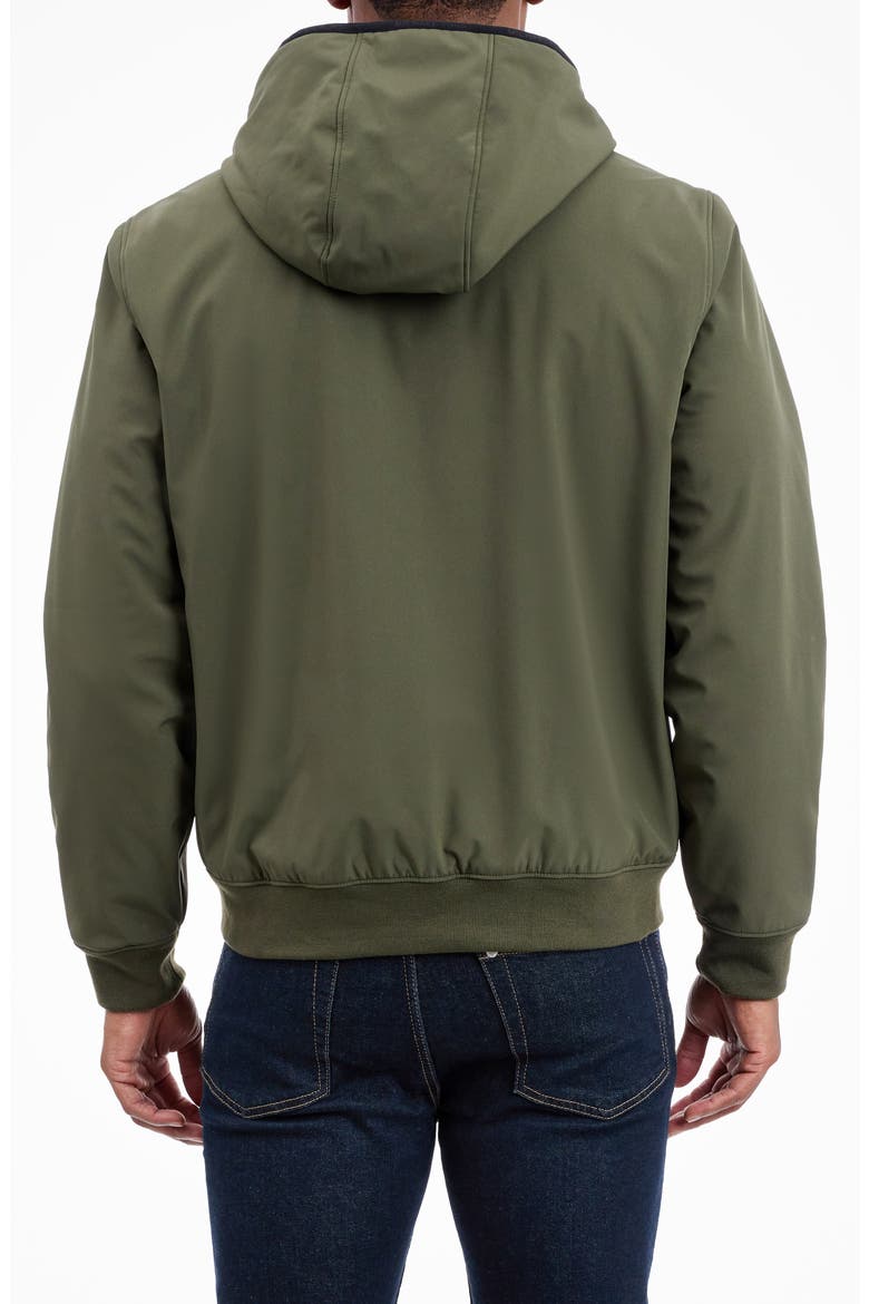 Hooded Soft Shell Jacket, Alternate, color, OLIVE
