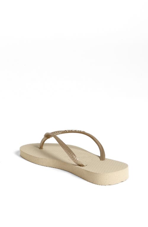 Havaianas Slim Flip Flop In Gray