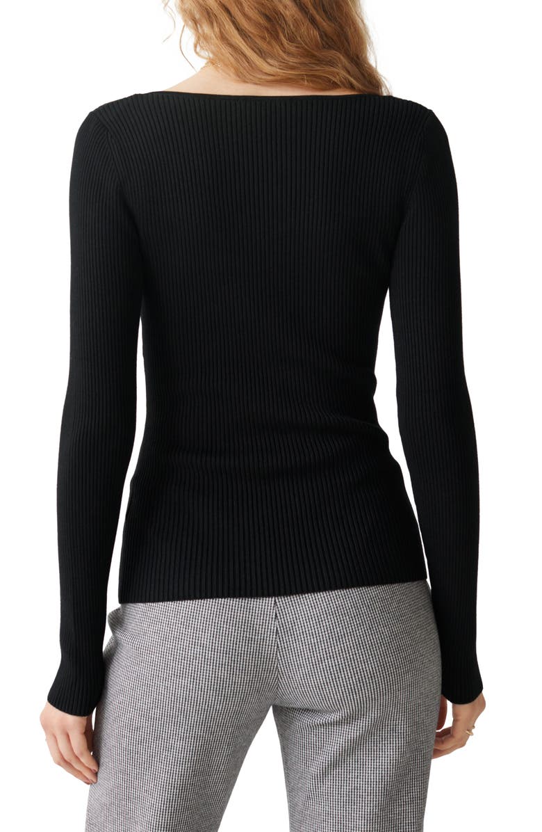 & Other Stories Sweetheart Neck Rib Top, Alternate, color,