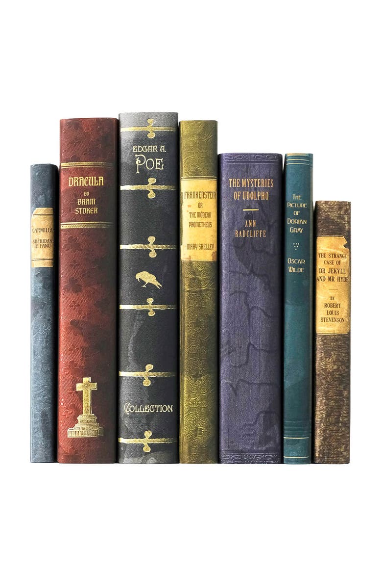 Gothic Horror Classics Book Set, Main, color, Multi