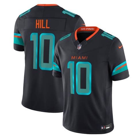 Men's Nike Tyreek Hill Pitch Blue Miami Dolphins 2025 Rivalries Collection Limited Jersey