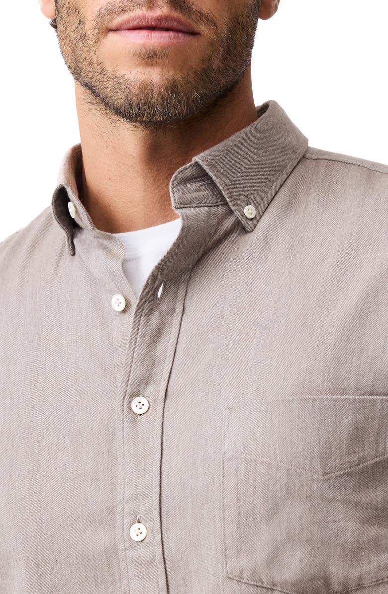 Rodd & Gunn Barrhill Sports Fit Button-Down Shirt, Alternate, color, Taupe