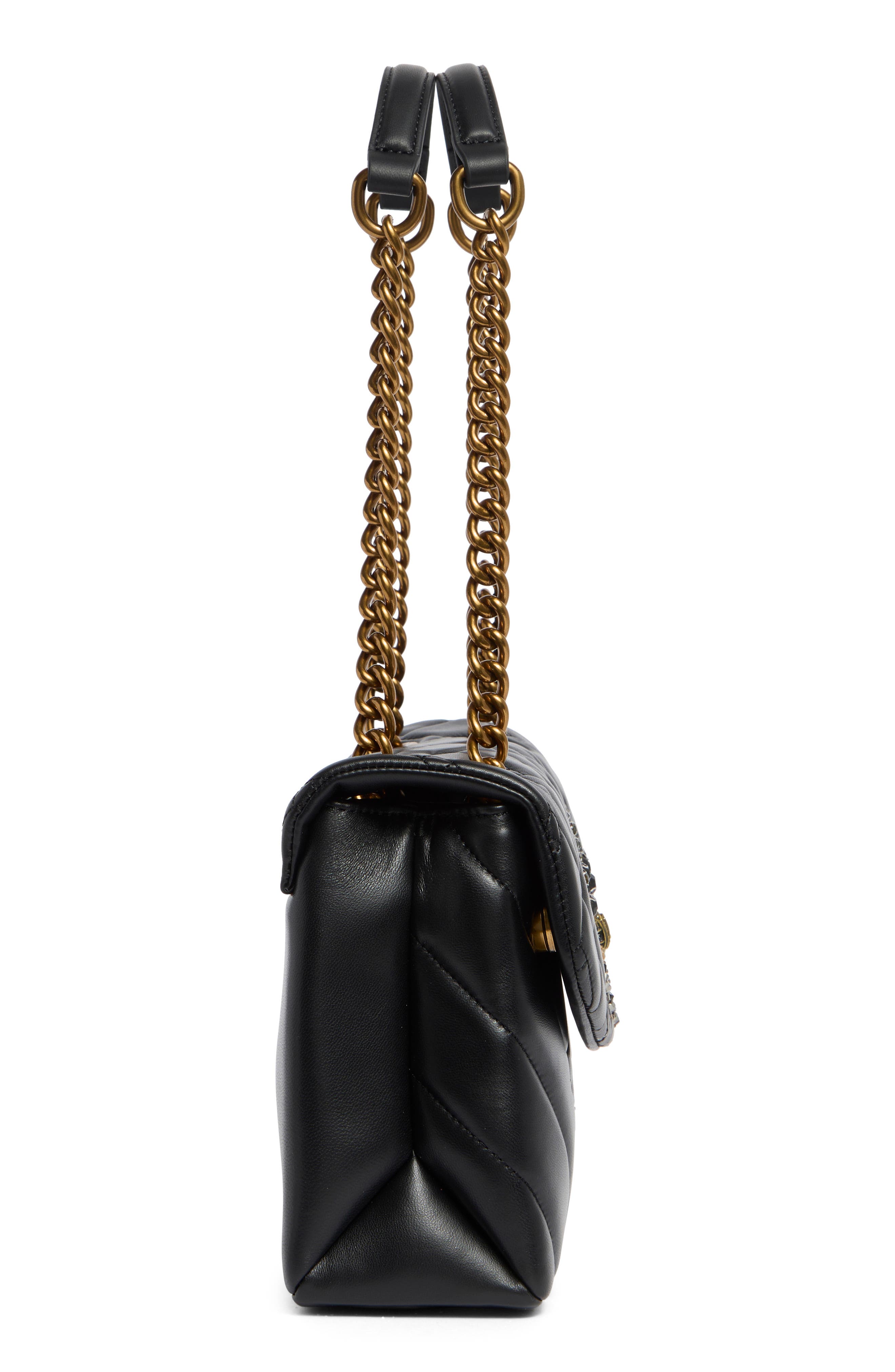 Kurt Geiger London Kensington Eye Leather Shoulder Bag, Alternate, color, 