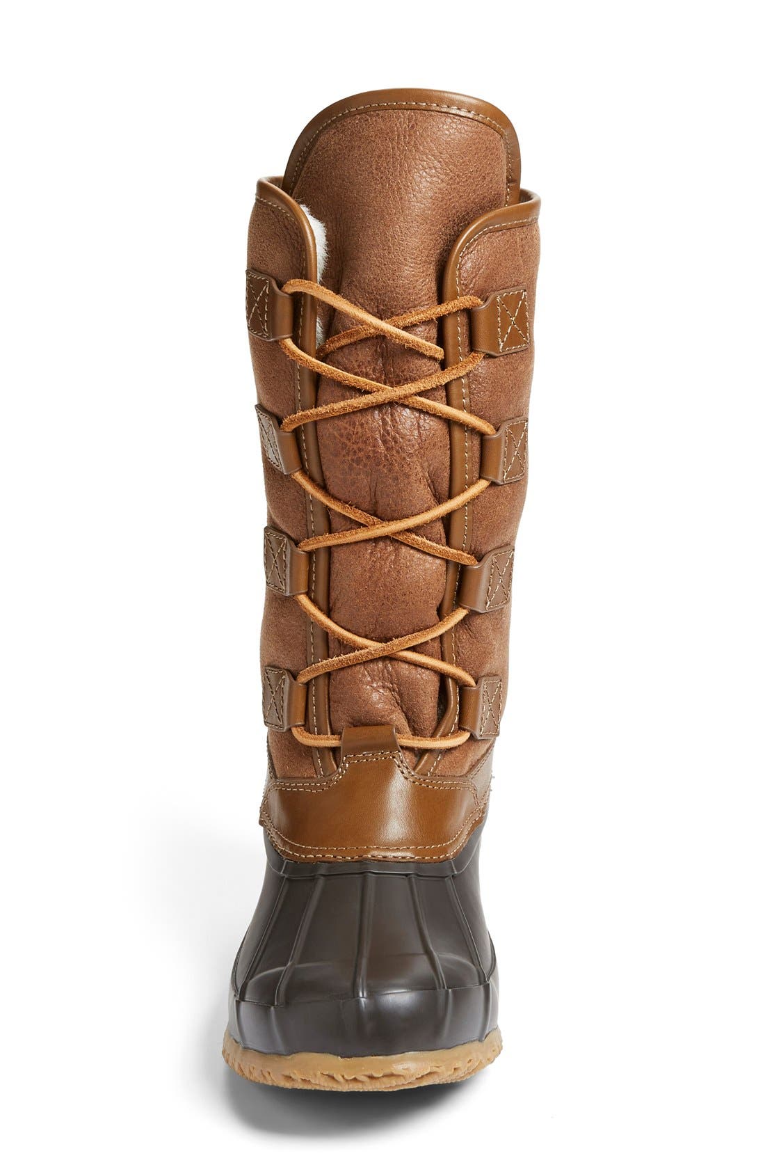 Tory Burch 'Argyll' Lace-Up Boot, Alternate, color, 