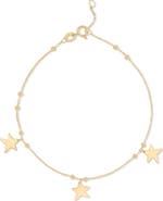 Bony Levy 14K Gold Star Charm Bracelet