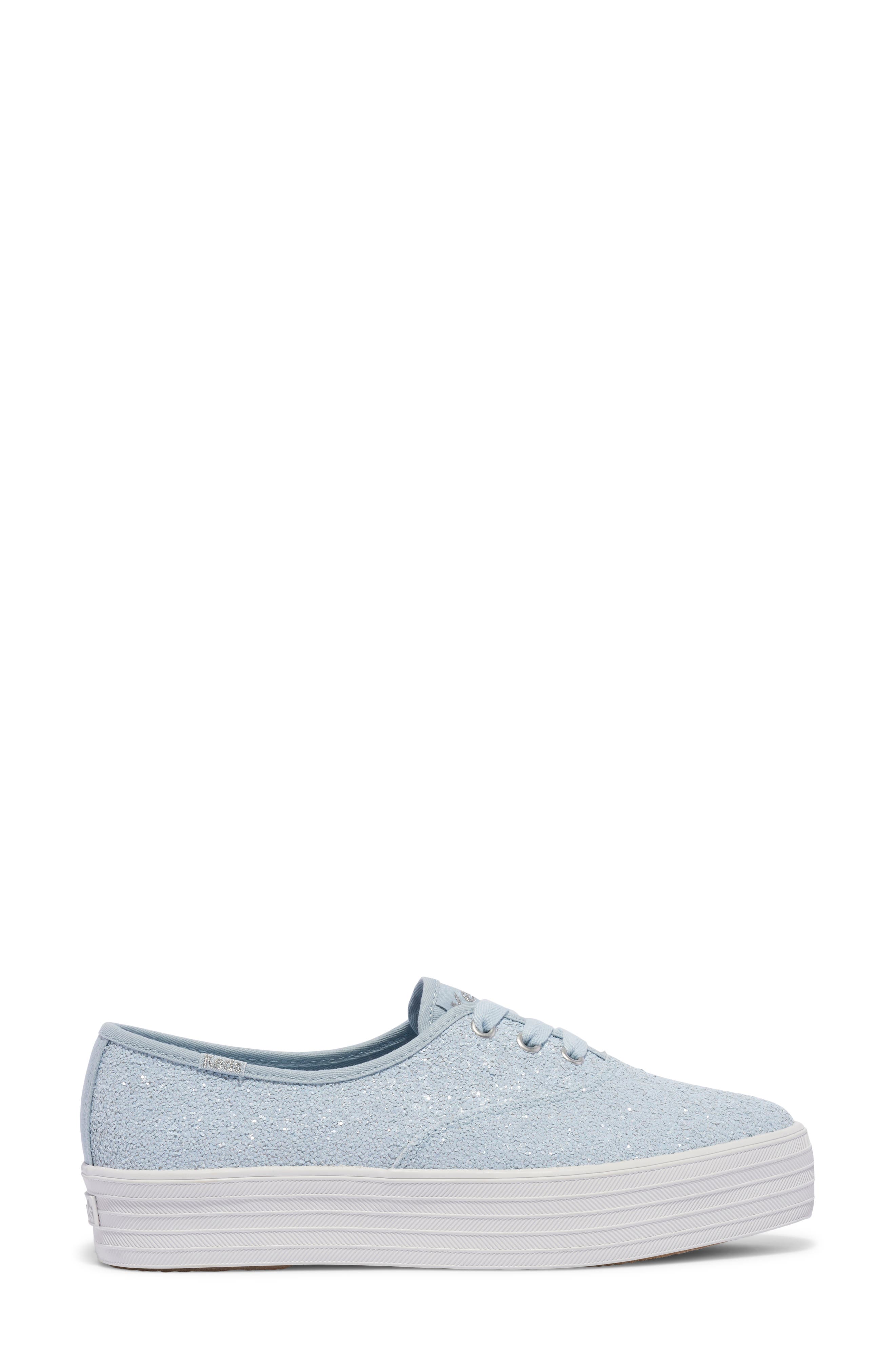 Keds<sup
®</sup
 Point Sneaker, Alternate, color, Blue Glitter