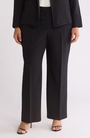 KASPER Tab Front Trouser Pants