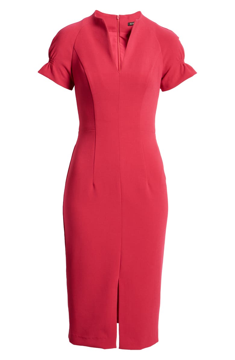 Black Halo Patel Sheath Dress, Alternate, color, 