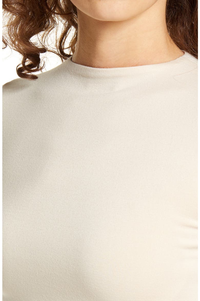 Signature Crop T-Shirt, Alternate, color, IVORY