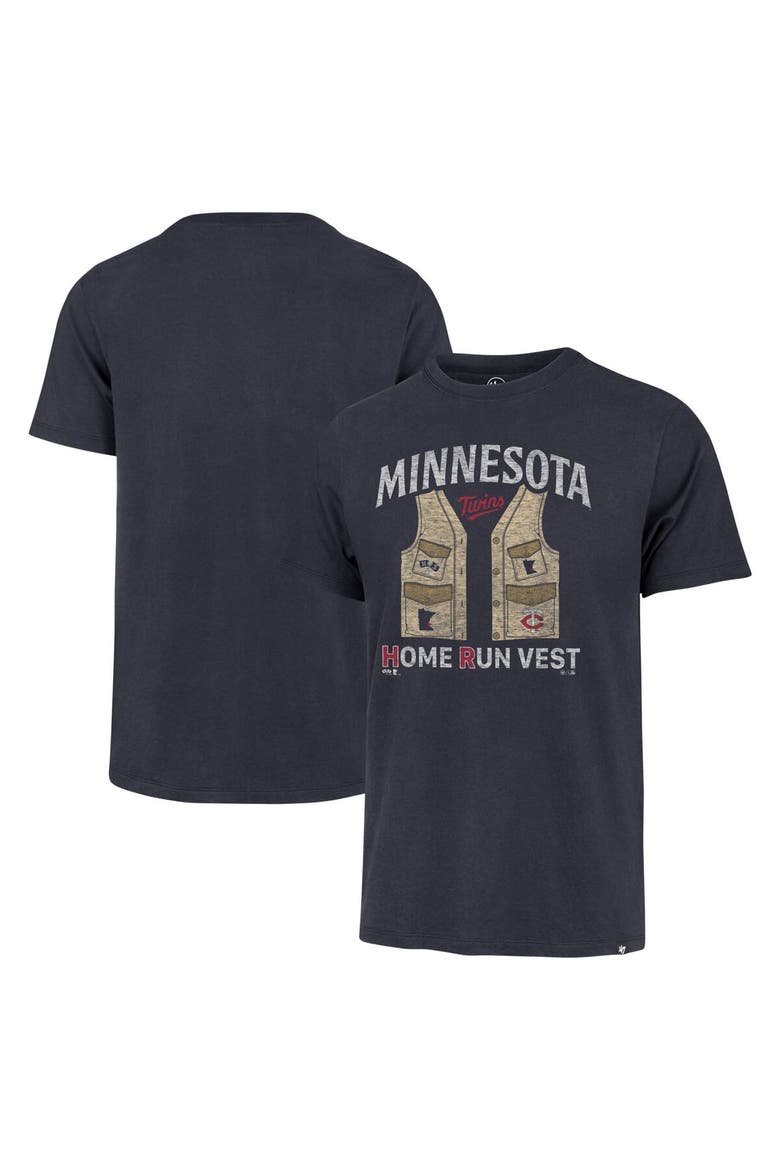 Men's '47 Navy Minnesota Twins Regional Franklin T-Shirt, Main, color, Navy