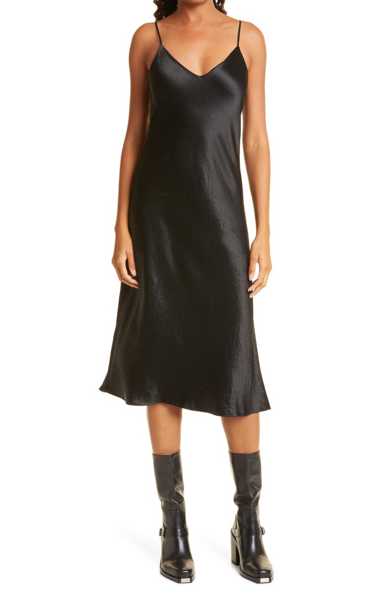 rag & bone Mallory Midi Slipdress, Main, color, 