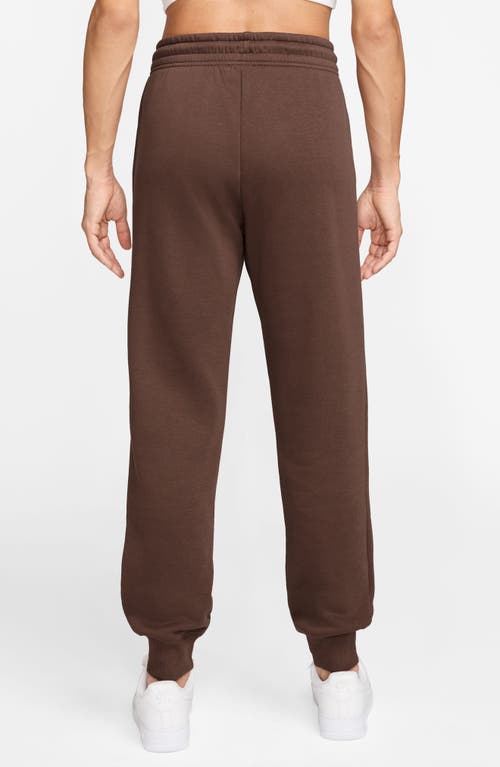 Nike Sportswear Phoenix Fleece Mid Rise Joggers In Brown