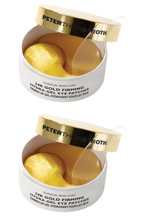 24K Gold Firming Hydra-Gel Eye Patches Duo Set $150 Value