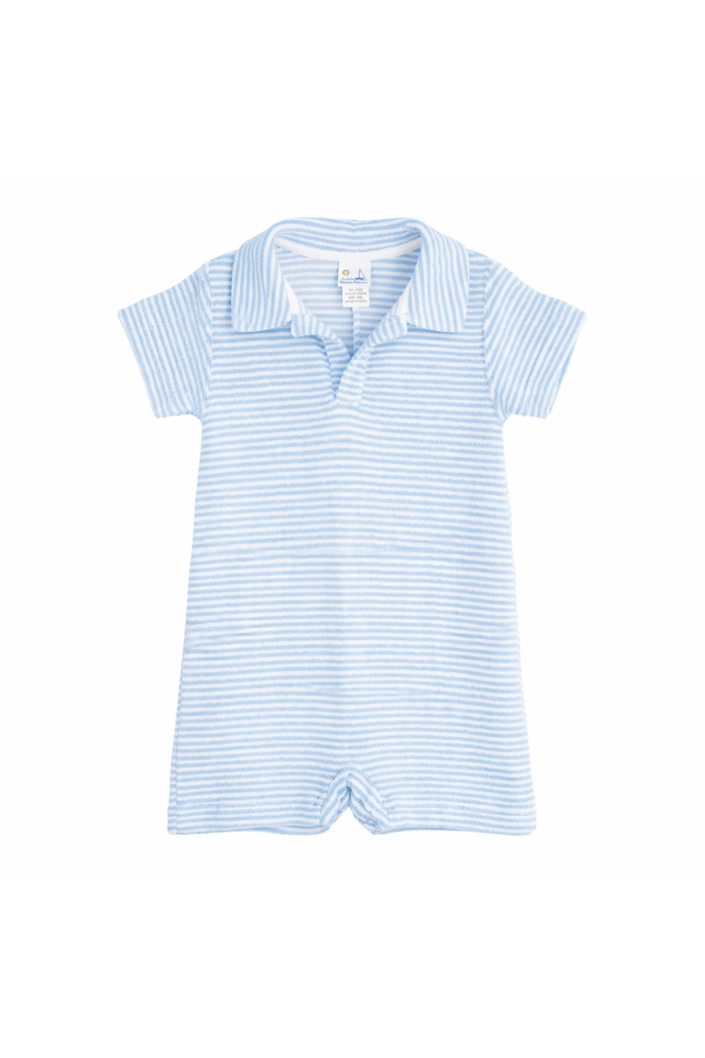 Stripe Terry Shortall, Main, color, Blue/White