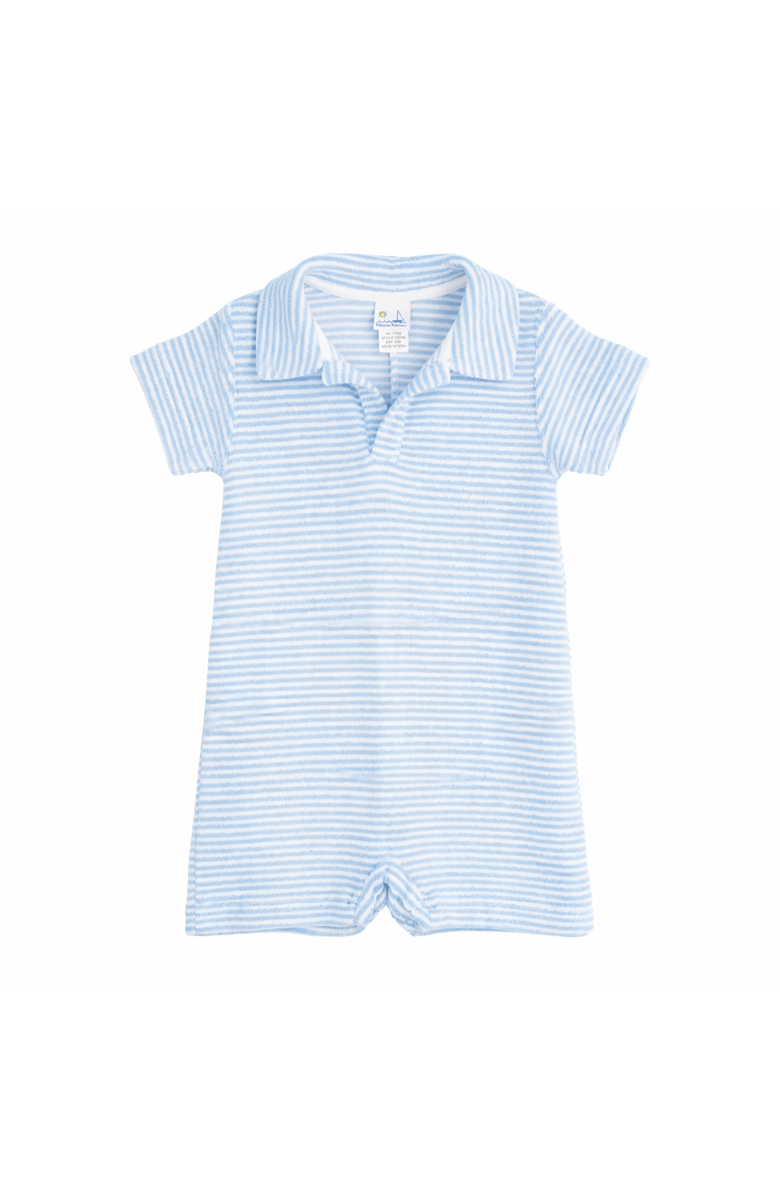 Florence Eiseman Stripe Terry Shortall, Main, color, Blue/White