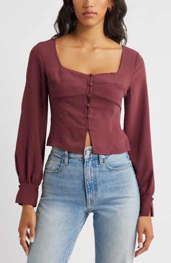 Matte Satin Corset Top